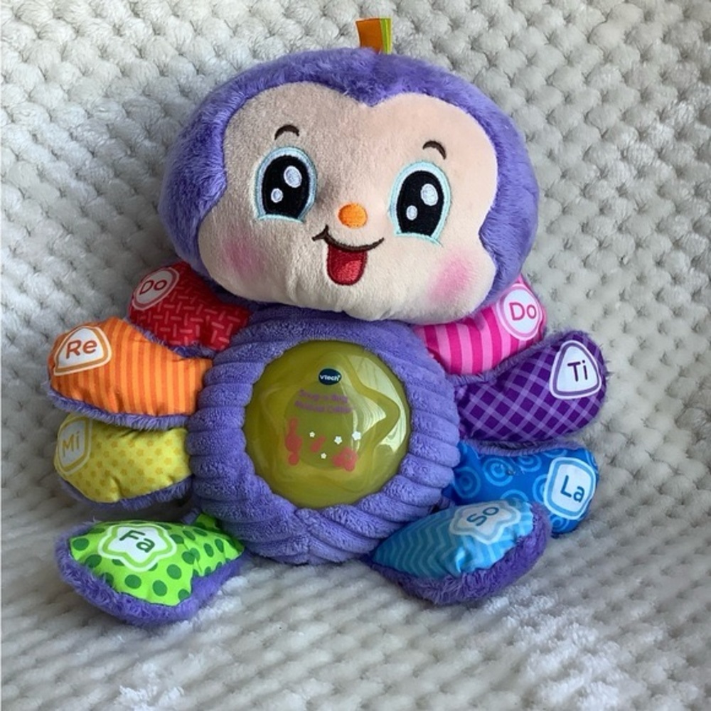 Vtech Snug A Bug Musical Critter Interactive Plush Toy Stuffed Animal-READ MORE